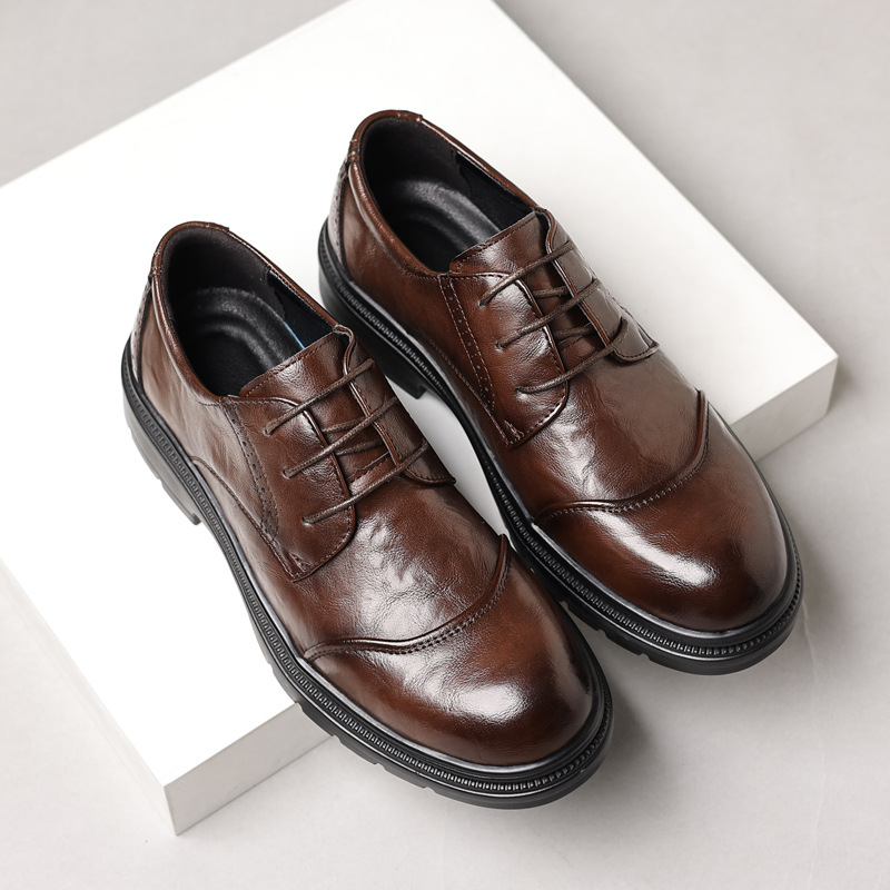 Men'S Formal Office Wear Shoes - Sepatu kulit pria untuk bisnis kasual,