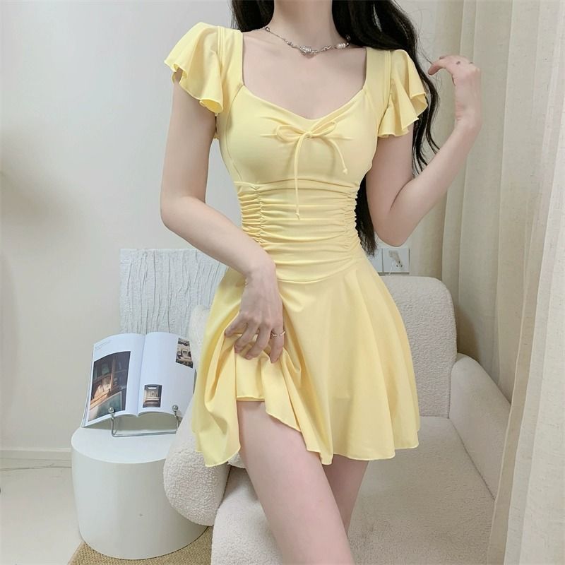 Slim Fit Suit Set - Baju Renang Wanita 2026 Model Punggung