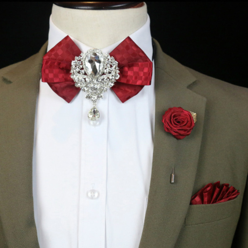 Korean Men Formal Wear - Setelan pakaian pernikahan pria, set 3