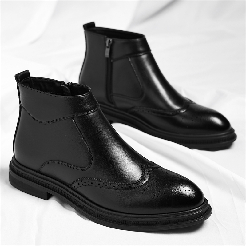 Sepatu Bot Tinggi Bisnis Pria  - Men'S Style Formal Wear ulasan dan harga