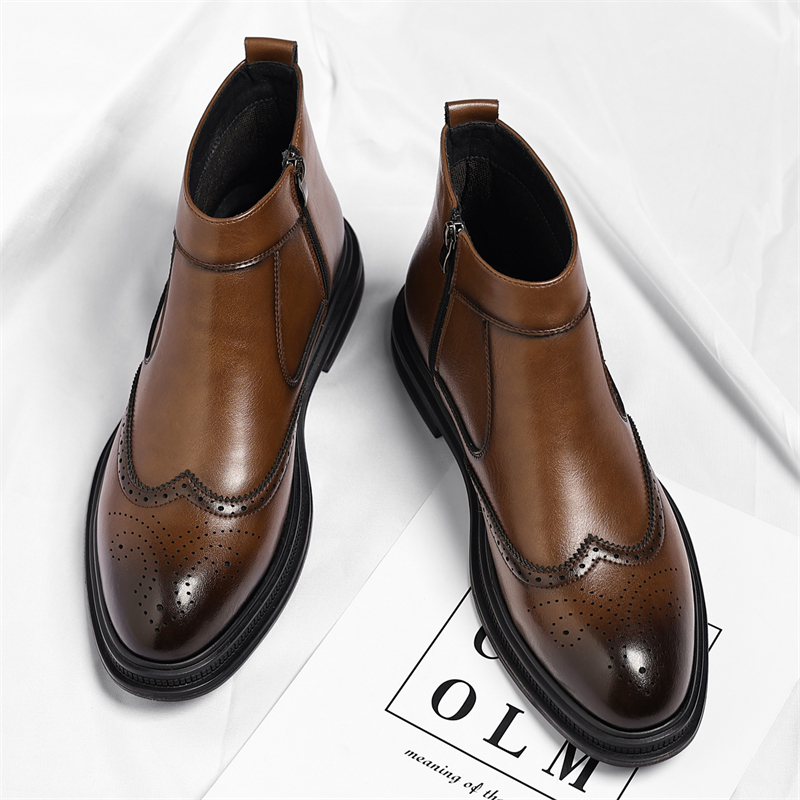 Sepatu Bot Tinggi Bisnis Pria  - Men'S Style Formal Wear ulasan dan harga