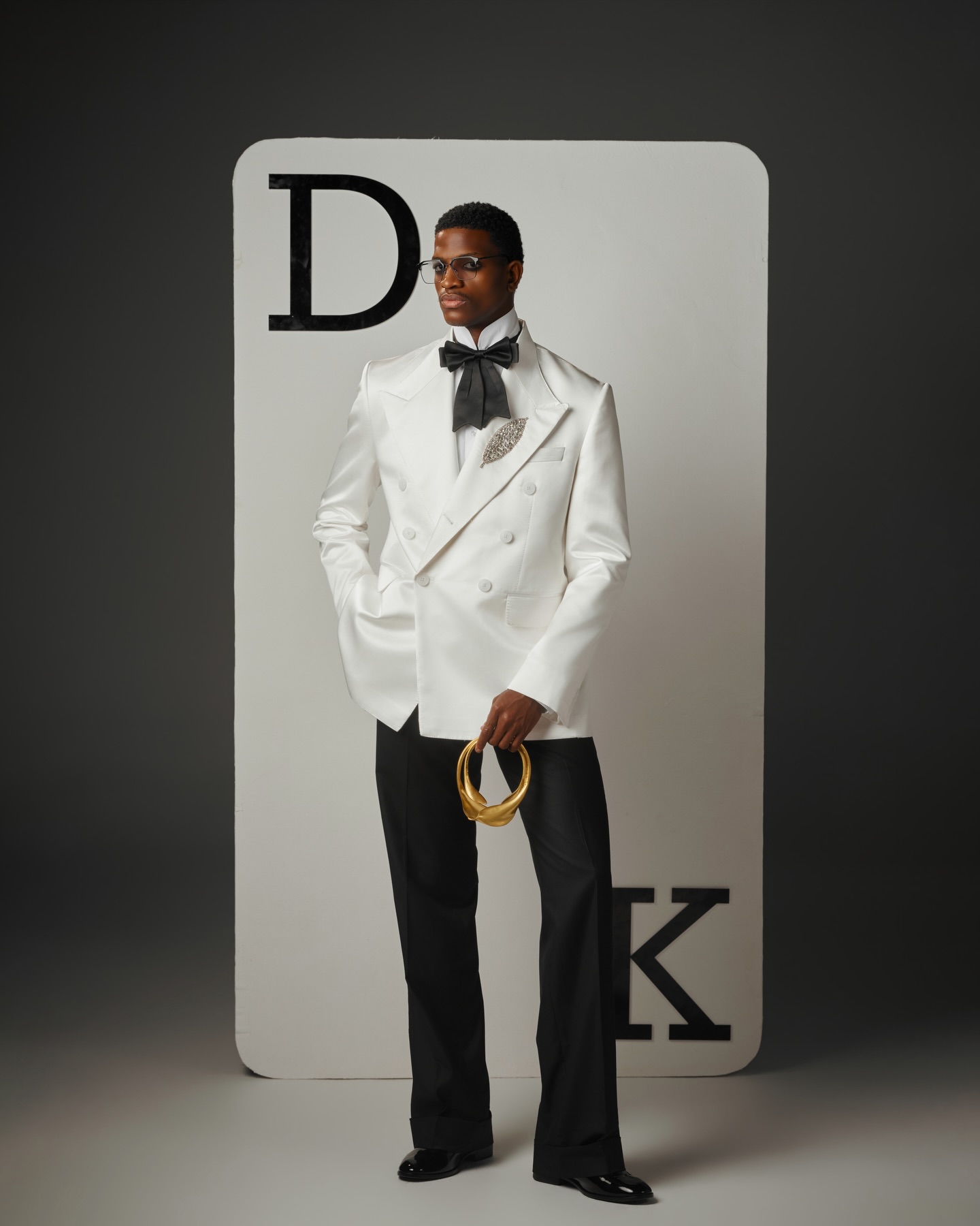 Setelan Jas Pria Putih 2 Pcs B - Men Formal Wear Black And White ulasan dan harga