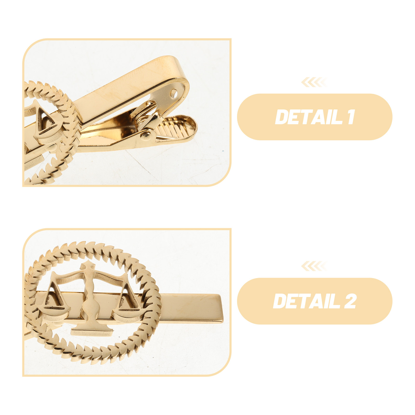 Jepit Dasi Baja Tahan Karat Wa - Scale - Men Formals & Ethnic Wear ulasan dan harga