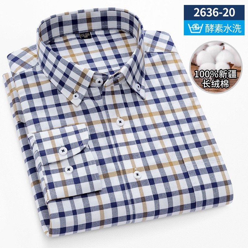 Kemeja lengan panjang pria, ka - Men Formal Wear Top ulasan dan harga