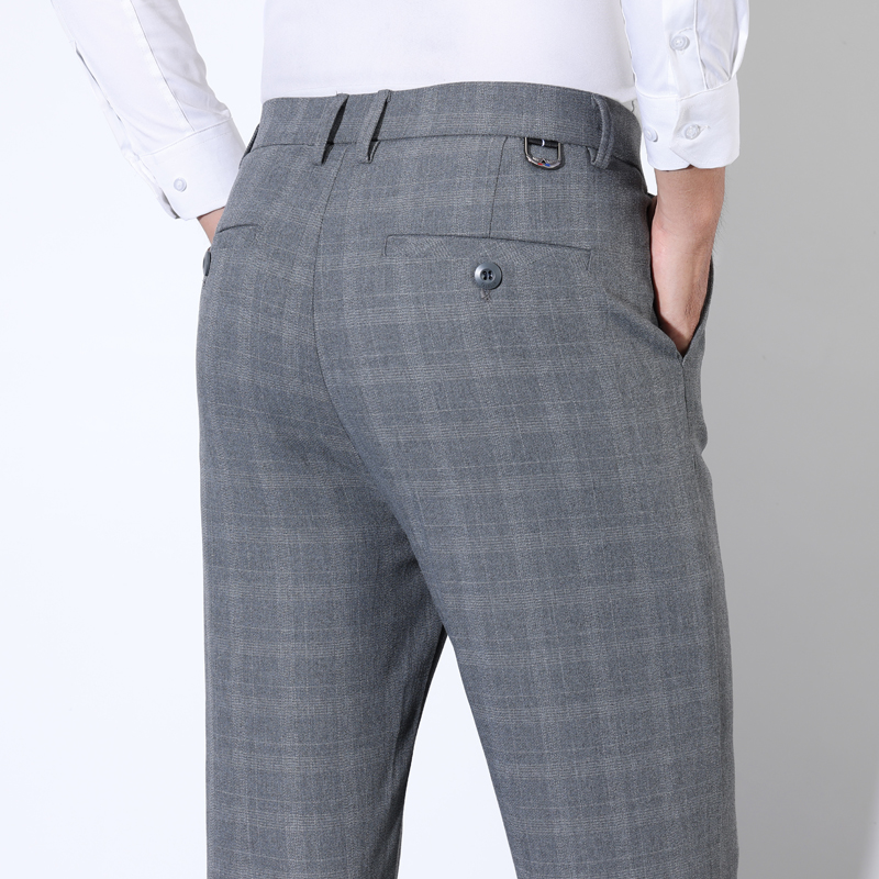 Celana setelan klasik bergaris - Men Formal Wear Wedding ulasan dan harga