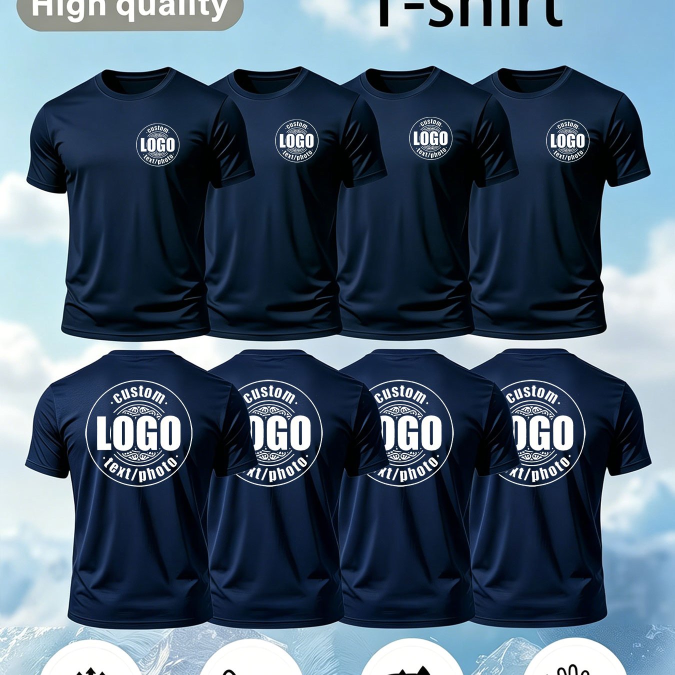 Set 4 buah Kaos Lengan Pendek  - Men Formal Wear Top ulasan dan harga