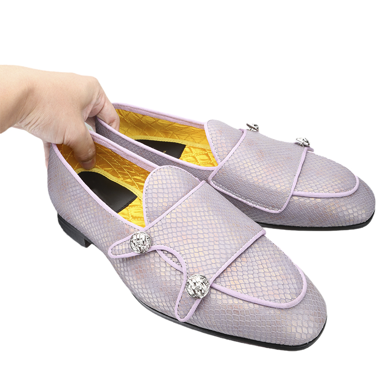 Sepatu Monk Pria Kulit Asli Po - Scale - Men Formals & Ethnic Wear ulasan dan harga