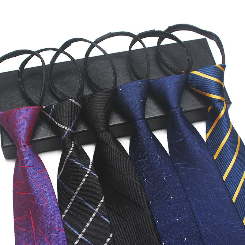 Dasi Pria 8CM Dasi Ritsleting  - Men'S Formal Wear Ties ulasan dan harga