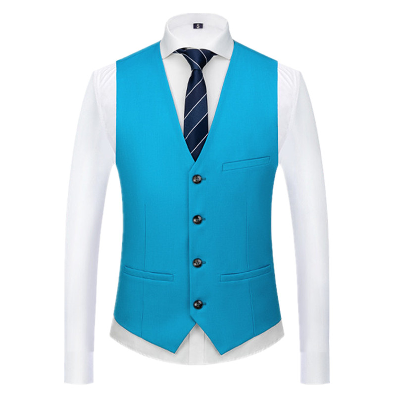 Rompi setelan Formal warna pol - Men Formal Wear Wedding ulasan dan harga