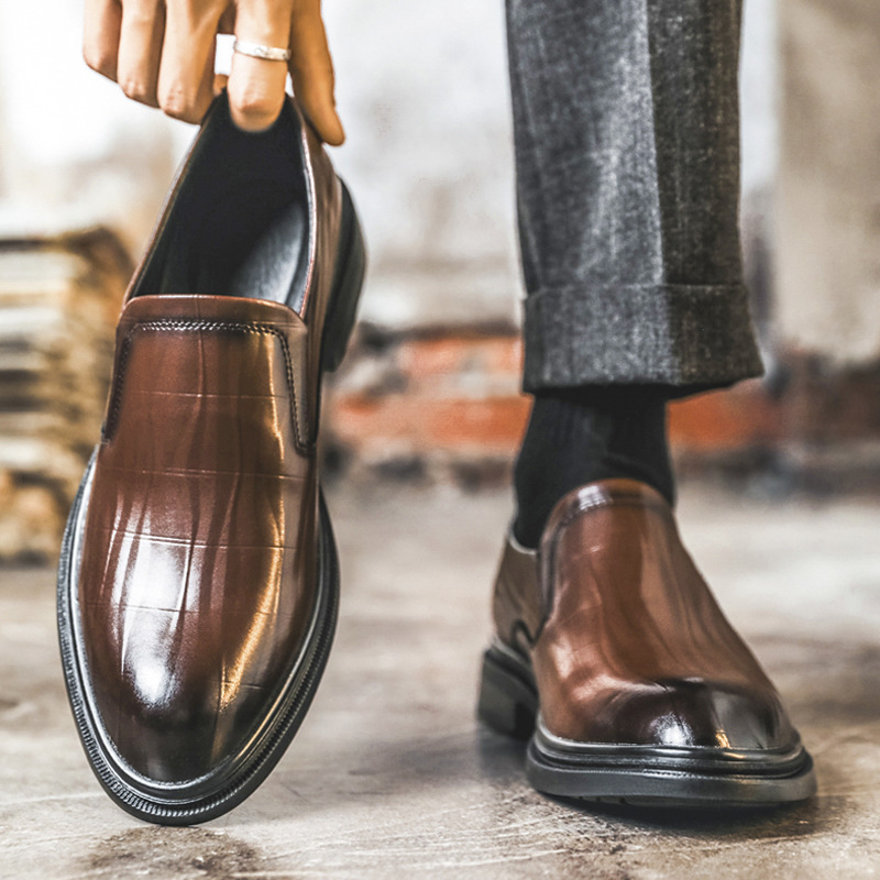 Sepatu kulit pria untuk bisnis - Men'S Formal Office Wear Shoes ulasan dan harga