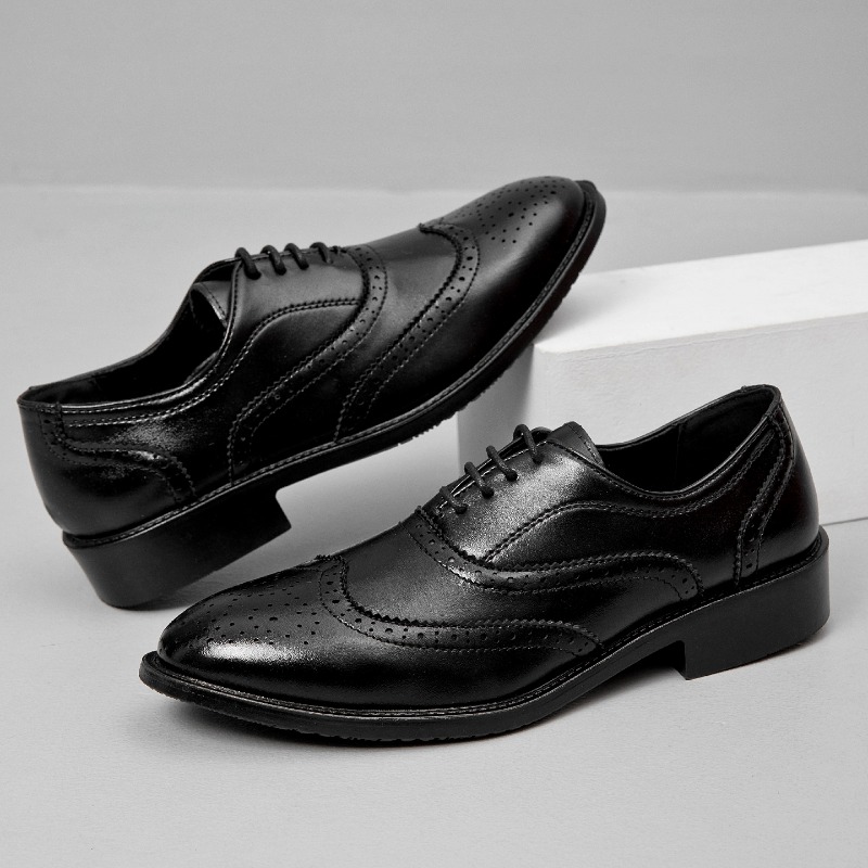 Sepatu Kulit Formal Gaya Klasi - Men'S Style Formal Wear ulasan dan harga