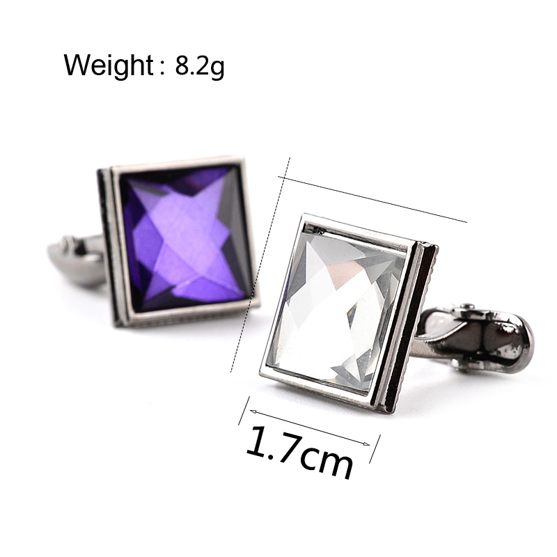Elegan Fashion Mewah Pria Mans - Dress Shirt French Cuff ulasan dan harga