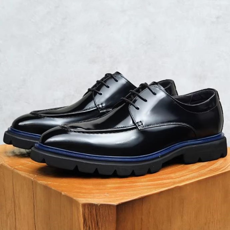 Sepatu Pria Kulit Paten Profes - Men'S Formal Office Wear Shoes ulasan dan harga