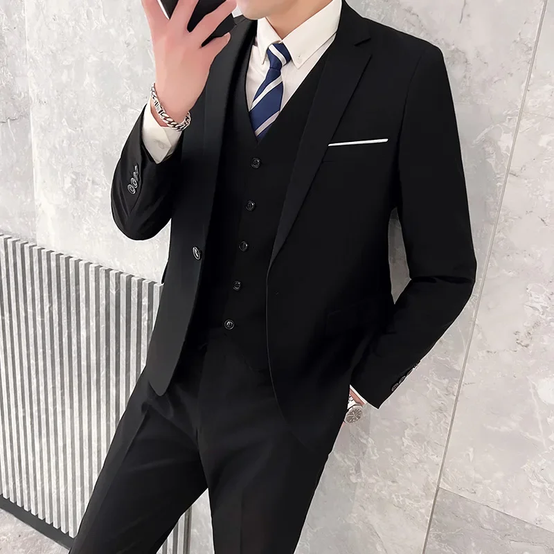 Setelan Luar Ruangan Bernapas  - Korean Men Formal Wear ulasan dan harga