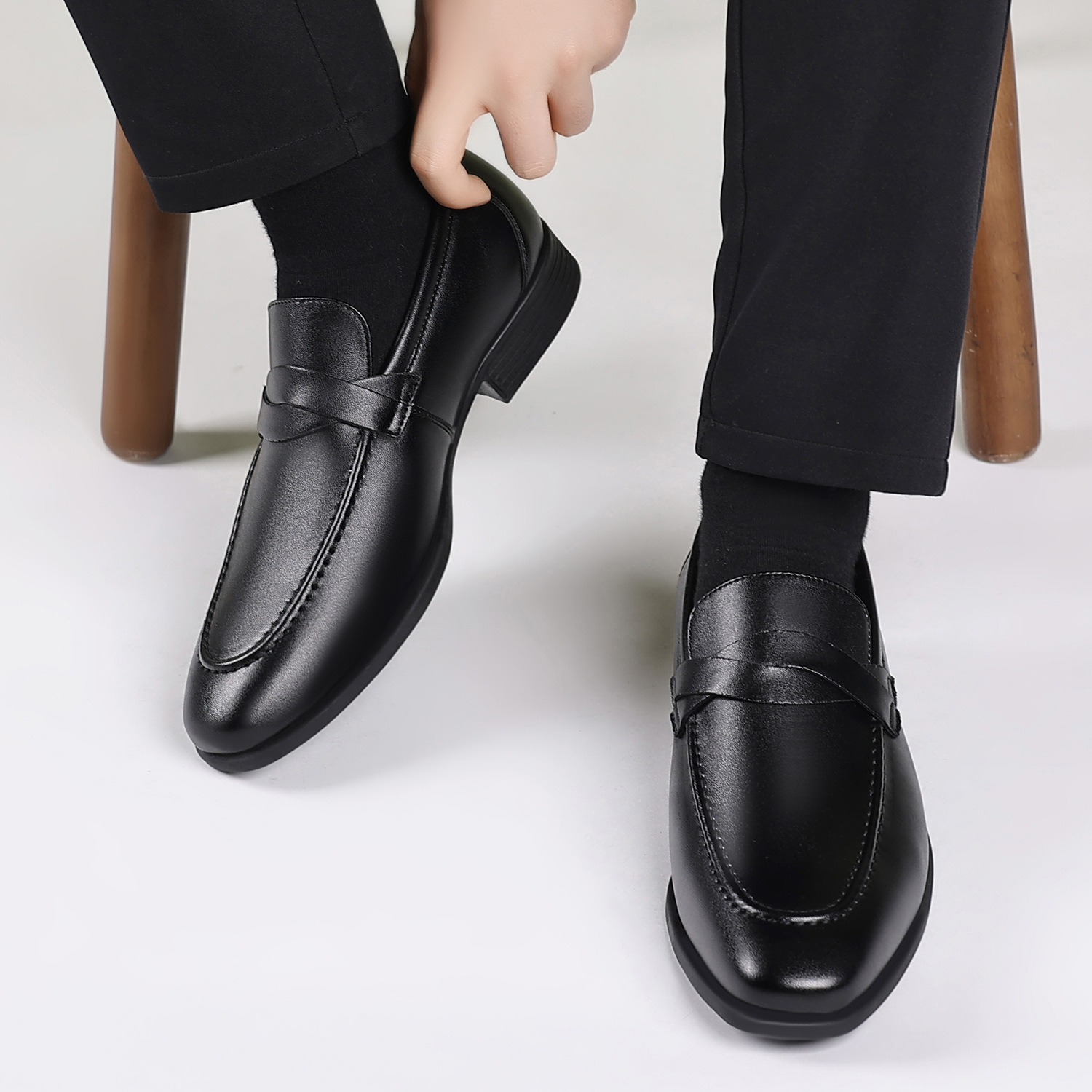 Sepatu kulit pria untuk pakaia - Men'S Style Formal Wear ulasan dan harga