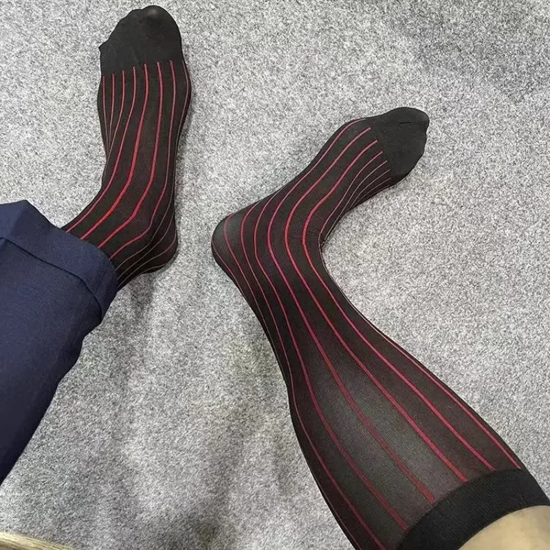Kaus Kaki Pria Bergaris, Kaus  - Men'S Used Formal Wear ulasan dan harga