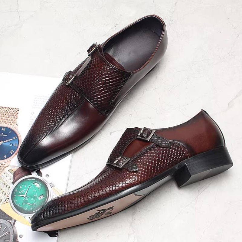 Sepatu Loafer Kulit Pria Model - Scale - Men Formals & Ethnic Wear ulasan dan harga