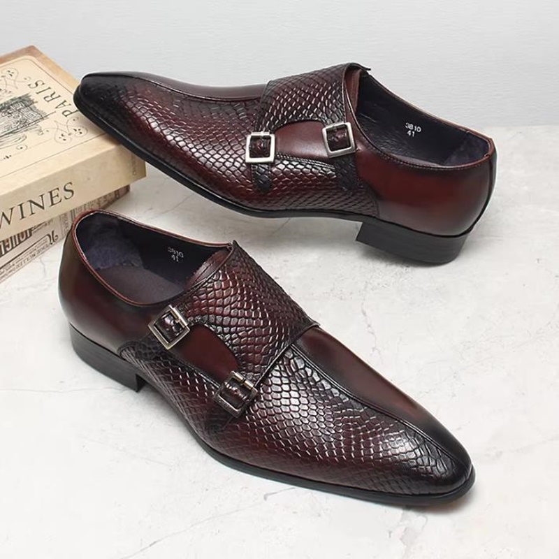 Sepatu Loafer Kulit Pria Model - Scale - Men Formals & Ethnic Wear ulasan dan harga