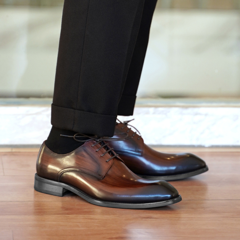 Sepatu Kasual Bisnis Pria Derb - Men'S Formal Office Wear Shoes ulasan dan harga