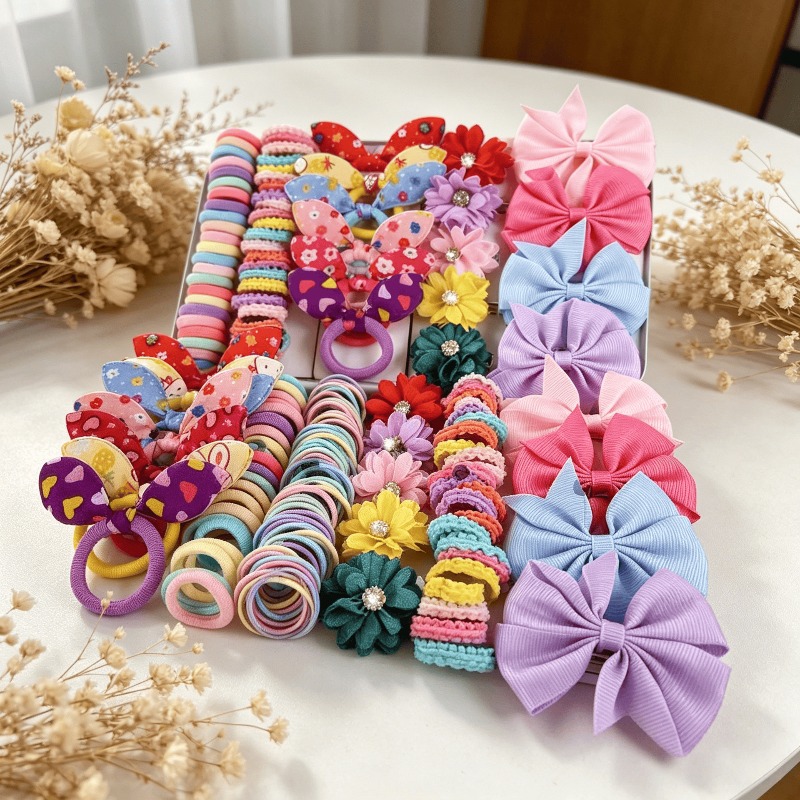73PCS Set Aksesoris Rambut Ana - Tie Bar Clip ulasan dan harga