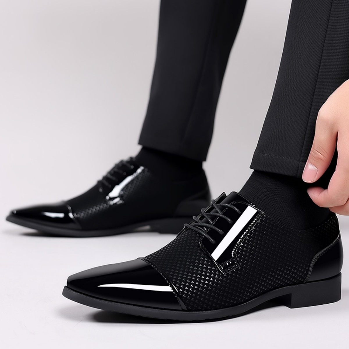 Sepatu Pria Formal Klasik Mode - Scale - Men Formals & Ethnic Wear ulasan dan harga
