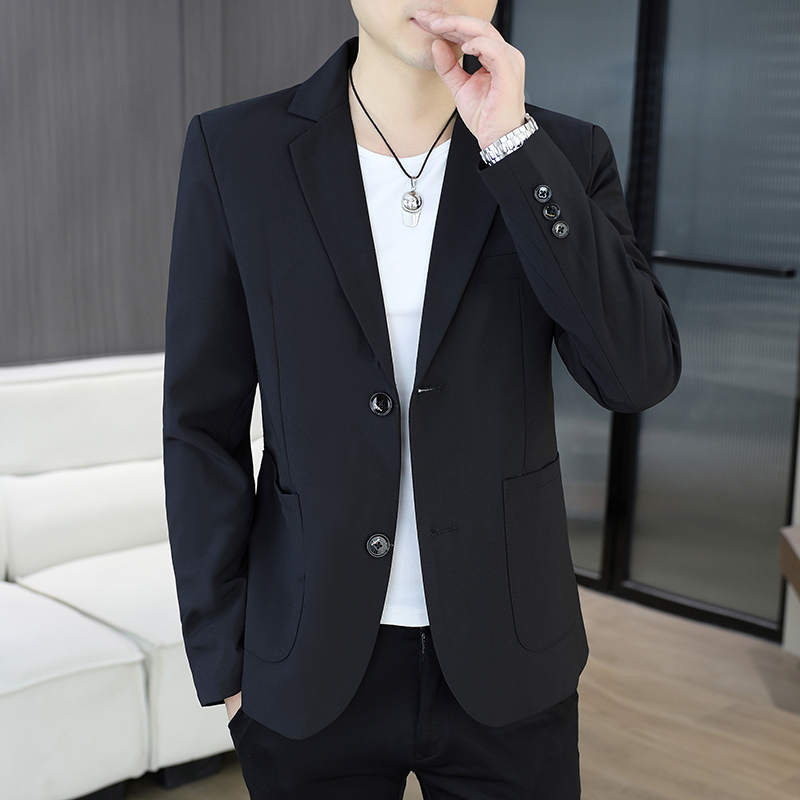 Blazer Pria Outdoor 2025 untuk - Korean Men Formal Wear ulasan dan harga