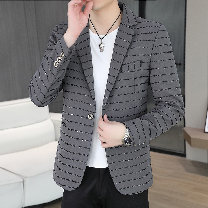 Blazer Pria Berpayet Gaya Berl - Men'S Style Formal Wear ulasan dan harga