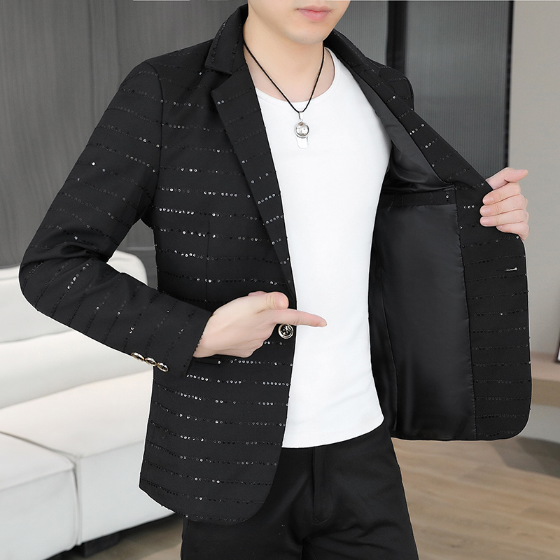 Blazer Pria Berpayet Gaya Berl - Men'S Style Formal Wear ulasan dan harga