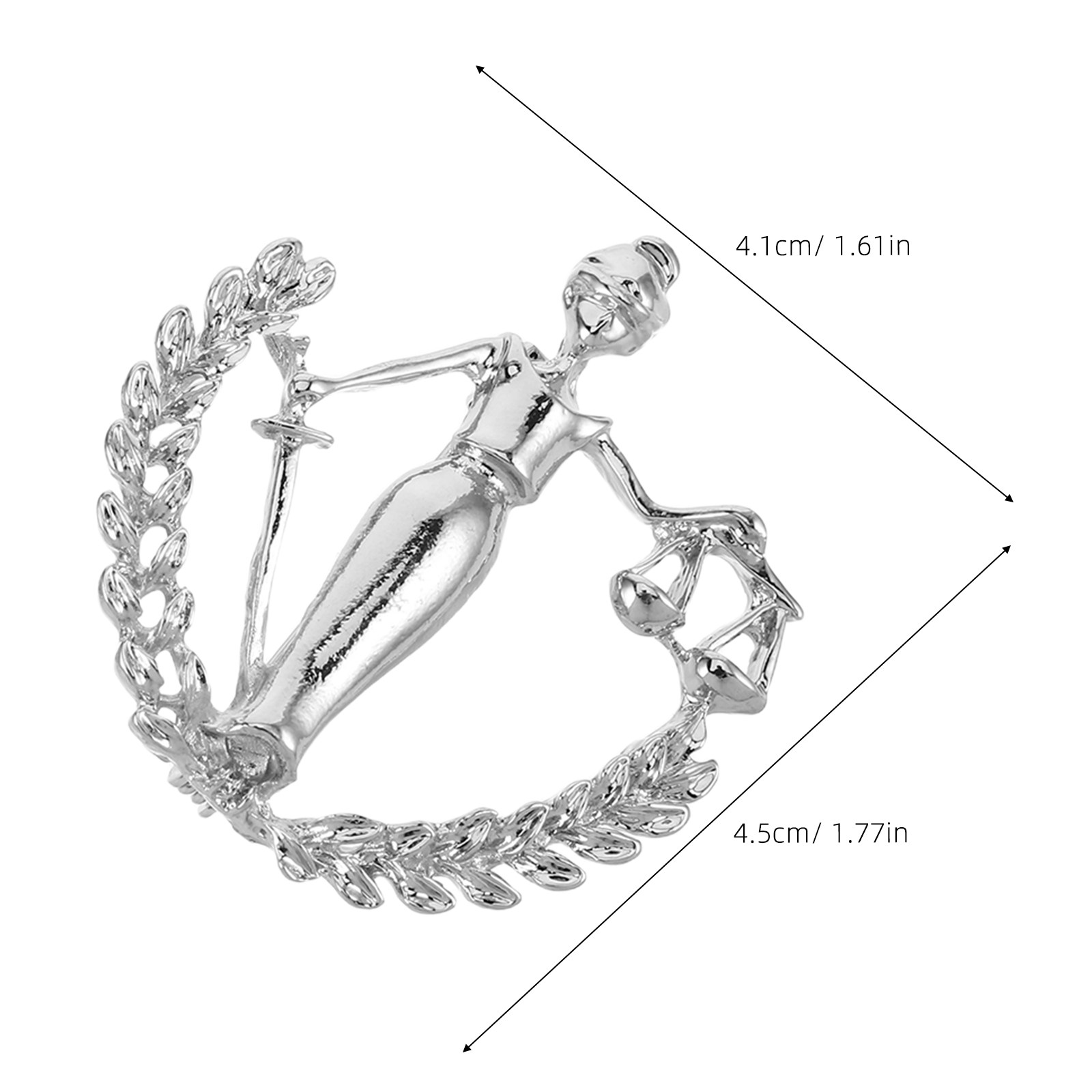 2 buah Pin Kerah Pria Bertema  - Scale - Men Formals & Ethnic Wear ulasan dan harga