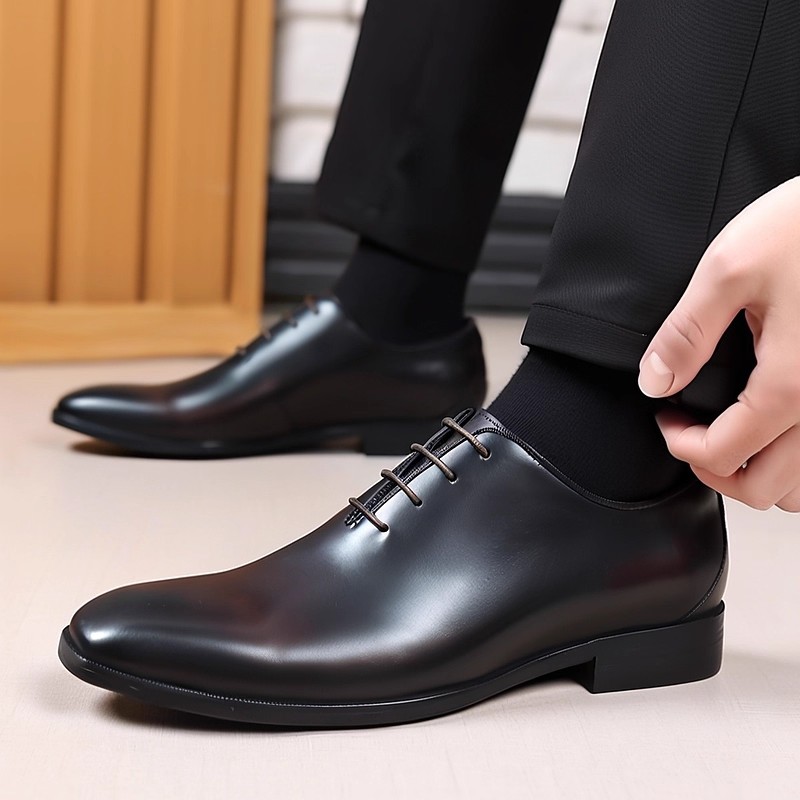 Sepatu Oxford Wholecut Pria Ku - Men'S Formal Office Wear Shoes ulasan dan harga