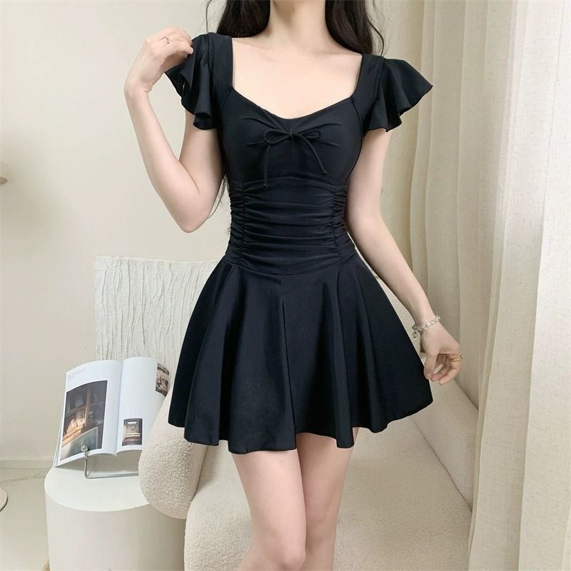 Baju Renang Wanita Terbaru 202 - Slim Fit Suit Set ulasan dan harga